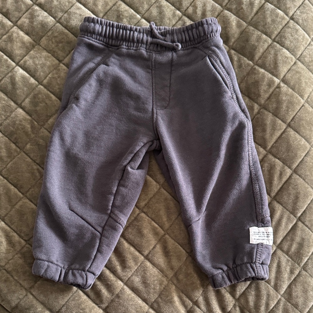 Zara Kids Gray Sweatpants 1,5 year, 86cm